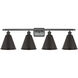 Ballston Cone 4 Light 38.00 inch Bathroom Vanity Light