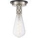 Restoration Aurora LED 3.75 inch Brushed Satin Nickel Flush Mount Ceiling Light