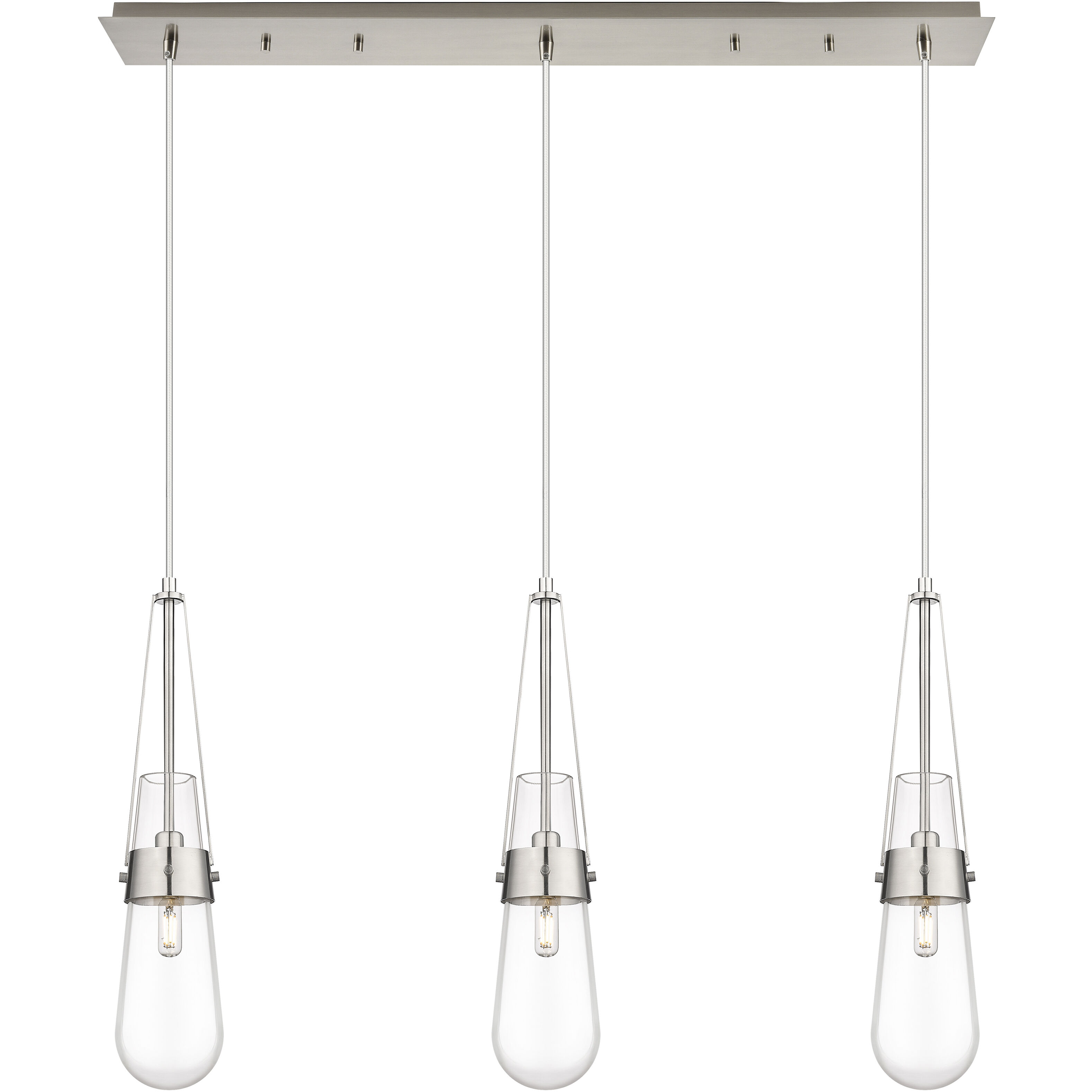 Milan 3 Light 36.13 inch Island Light