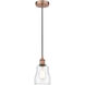 Edison Ellery LED 5 inch Antique Copper Mini Pendant Ceiling Light