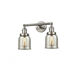 Franklin Restoration Small Bell 2 Light 15.00 inch Bathroom Vanity Light