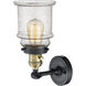 Franklin Restoration Canton LED 7 inch Black Antique Brass Sconce Wall Light, Franklin Restoration