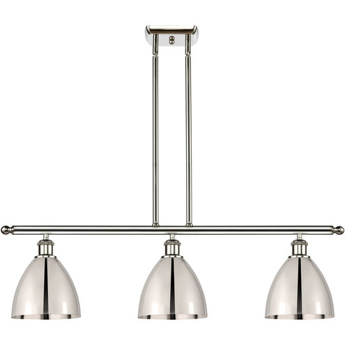 Ballston Dome LED 36 inch Polished Nickel Island Light Ceiling Light