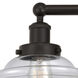 Oxford 3 Light 24.5 inch Oil Rubbed Bronze Bath Vanity Light Wall Light