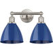 Plymouth Dome 2 Light 16.50 inch Bathroom Vanity Light
