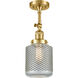 Franklin Restoration Stanton 1 Light 6.00 inch Semi-Flush Mount