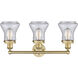 Bellmont 3 Light 24.5 inch Brushed Brass Bath Vanity Light Wall Light in Seedy
