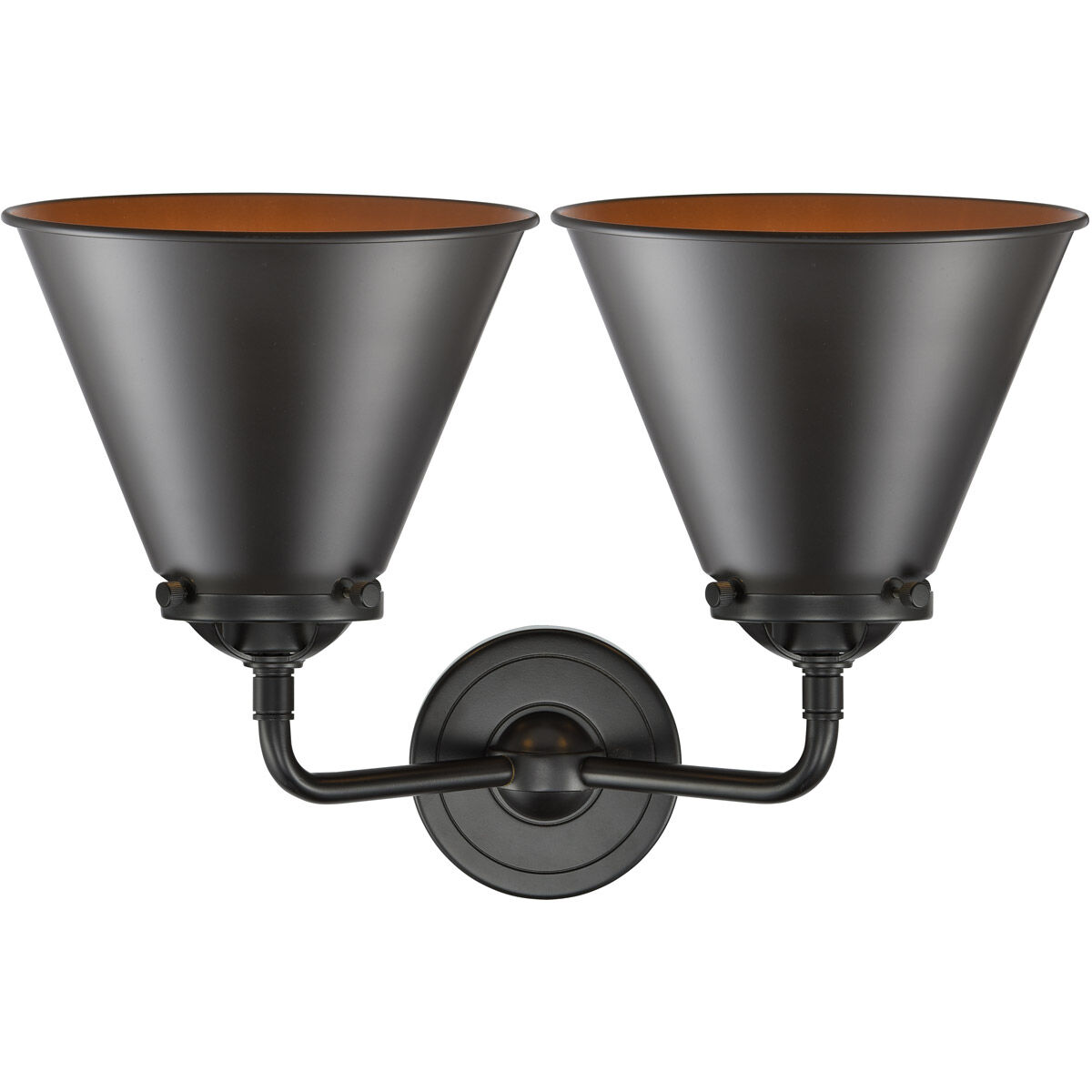 Nouveau Appalachian 2 Light 16 inch Oil Rubbed Bronze Bath Vanity Light Wall Light, Nouveau