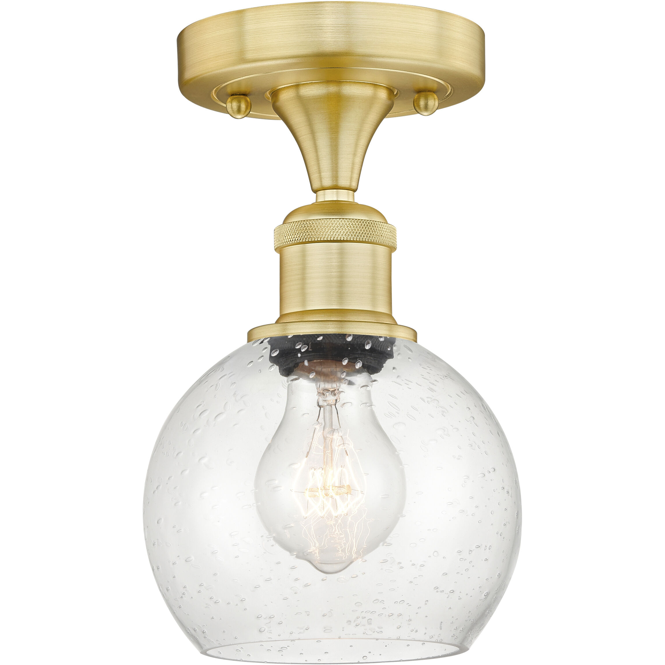 Athens 1 Light 6.00 inch Semi-Flush Mount