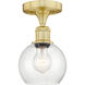 Athens 1 Light 6.00 inch Semi-Flush Mount