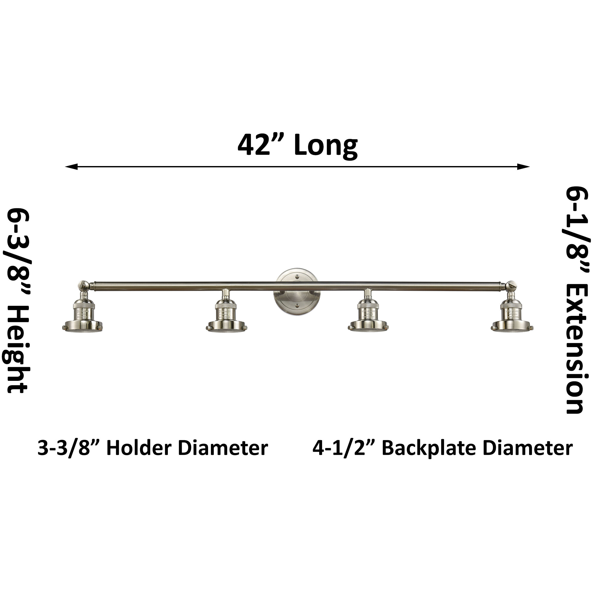 Franklin Restoration Colton LED 42 inch Antique Brass Bath Vanity Light Wall Light in Clear Halophane Glass, Franklin Restoration