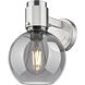 Downtown Urban Lawton Sphere 1 Light 7.00 inch Wall Sconce