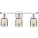 Ballston Bell 3 Light 26.00 inch Bathroom Vanity Light