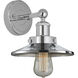 Railroad 1 Light 8 inch Polished Chrome Sconce Wall Light