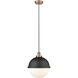 Hampden 1 Light 13 inch Antique Copper Mini Pendant Ceiling Light