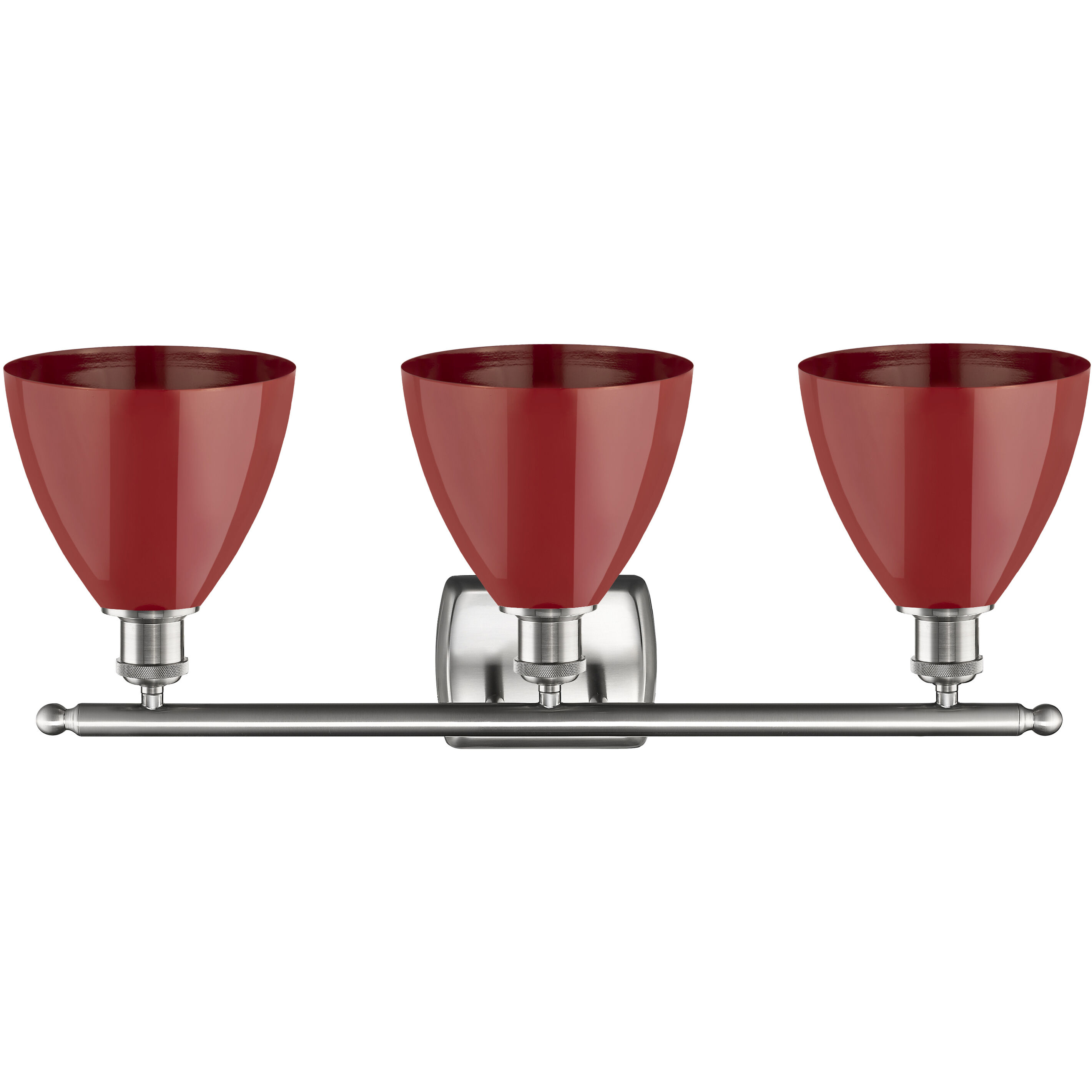 Ballston Plymouth Dome 3 Light 27.50 inch Bathroom Vanity Light