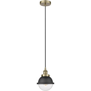 Hampden 1 Light 7.25 inch Antique Brass Mini Pendant Ceiling Light
