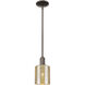 Arcadia Cobbleskill 1 Light 5 inch Oil Rubbed Bronze Mini Pendant Ceiling Light in Mercury