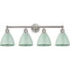Plymouth Dome 4 Light 34.50 inch Bathroom Vanity Light
