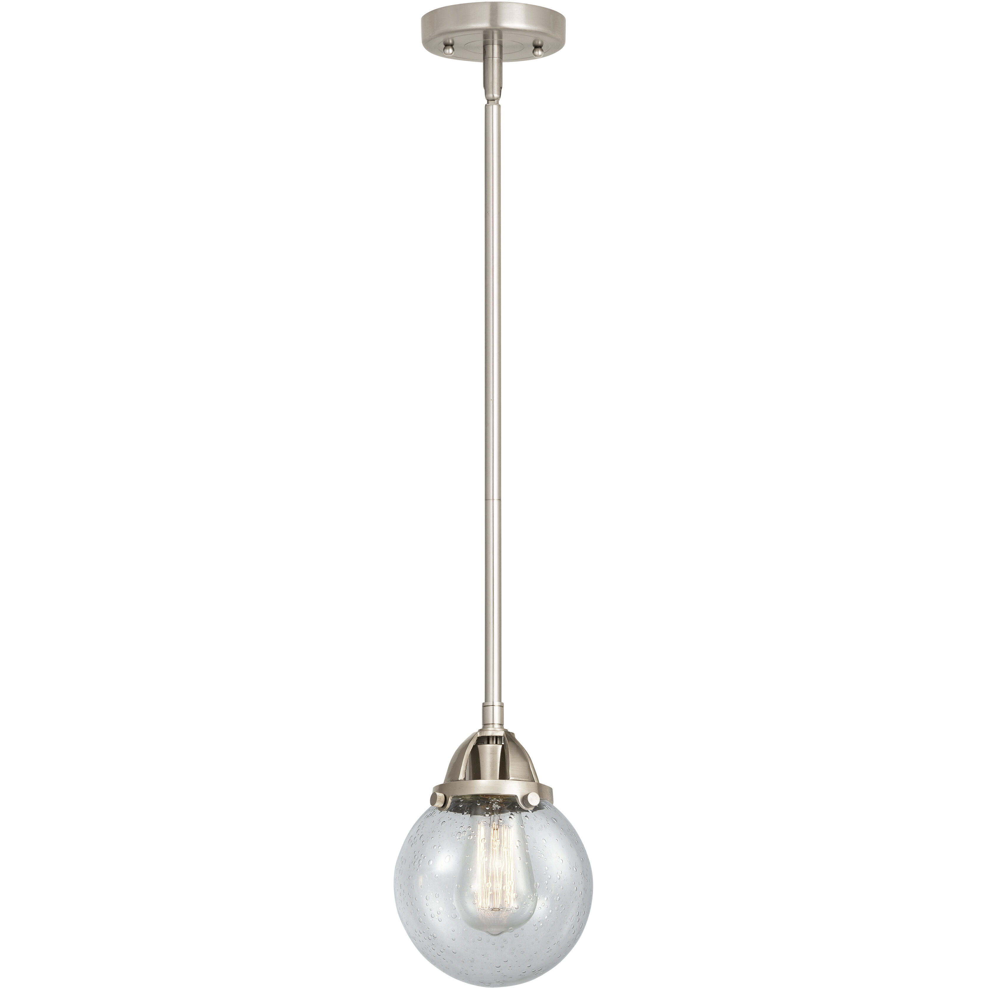 Nouveau 2 Beacon 1 Light 6.00 inch Mini Pendant