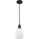 Ballston Eaton 1 Light 6 inch Matte Black Mini Pendant Ceiling Light, Ballston