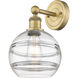 Edison Rochester 1 Light 8 inch Brushed Brass Sconce Wall Light