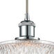 Ballston Niagra 1 Light 7 inch Polished Chrome Mini Pendant Ceiling Light, Ballston