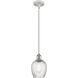 Ballston Salina 1 Light 5 inch White and Polished Chrome Pendant Ceiling Light, Ballston