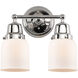 Aditi Small Bell LED 13 inch Polished Chrome Bath Vanity Light Wall Light, Aditi