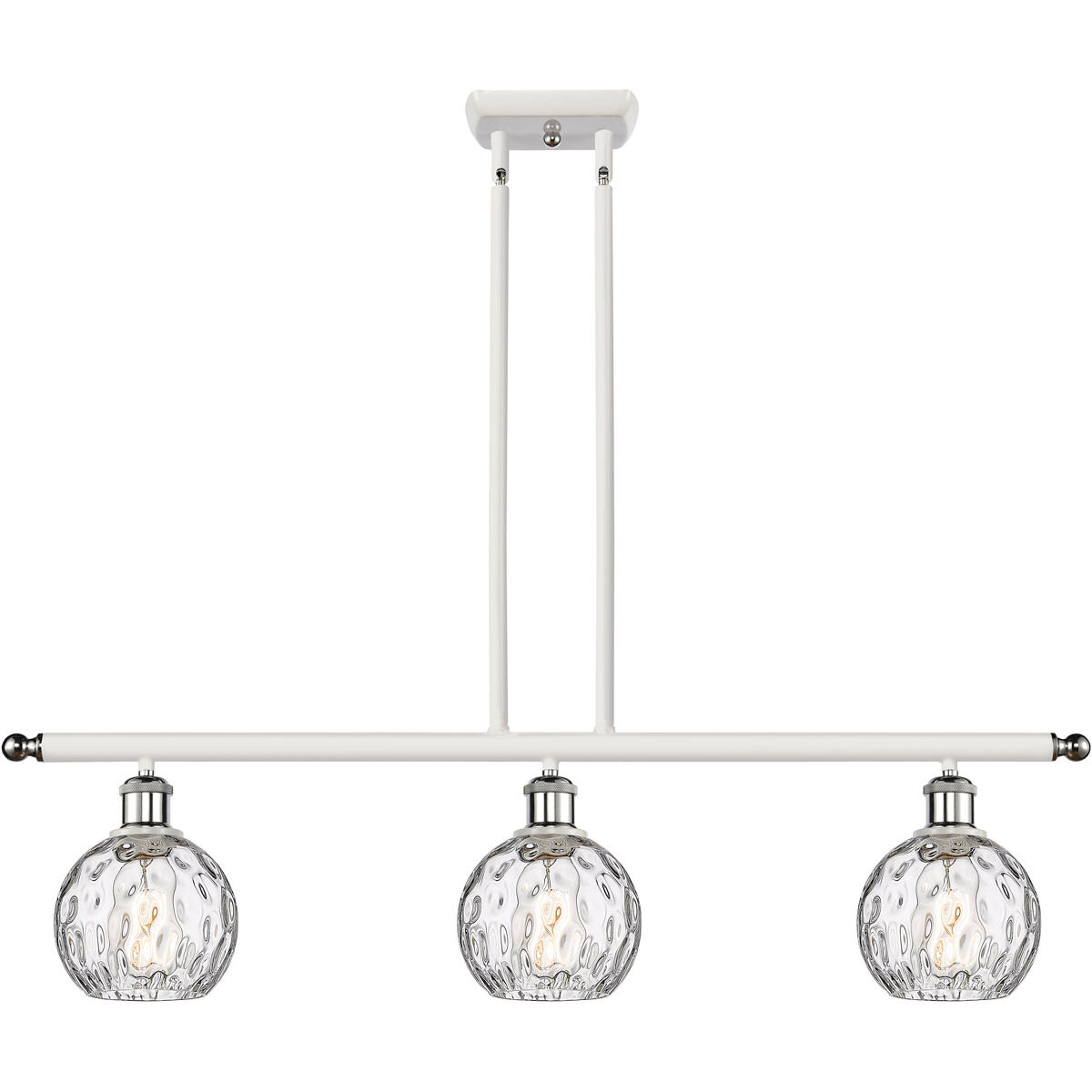 Ballston Athens Water Glass 3 Light 36.00 inch Island Light