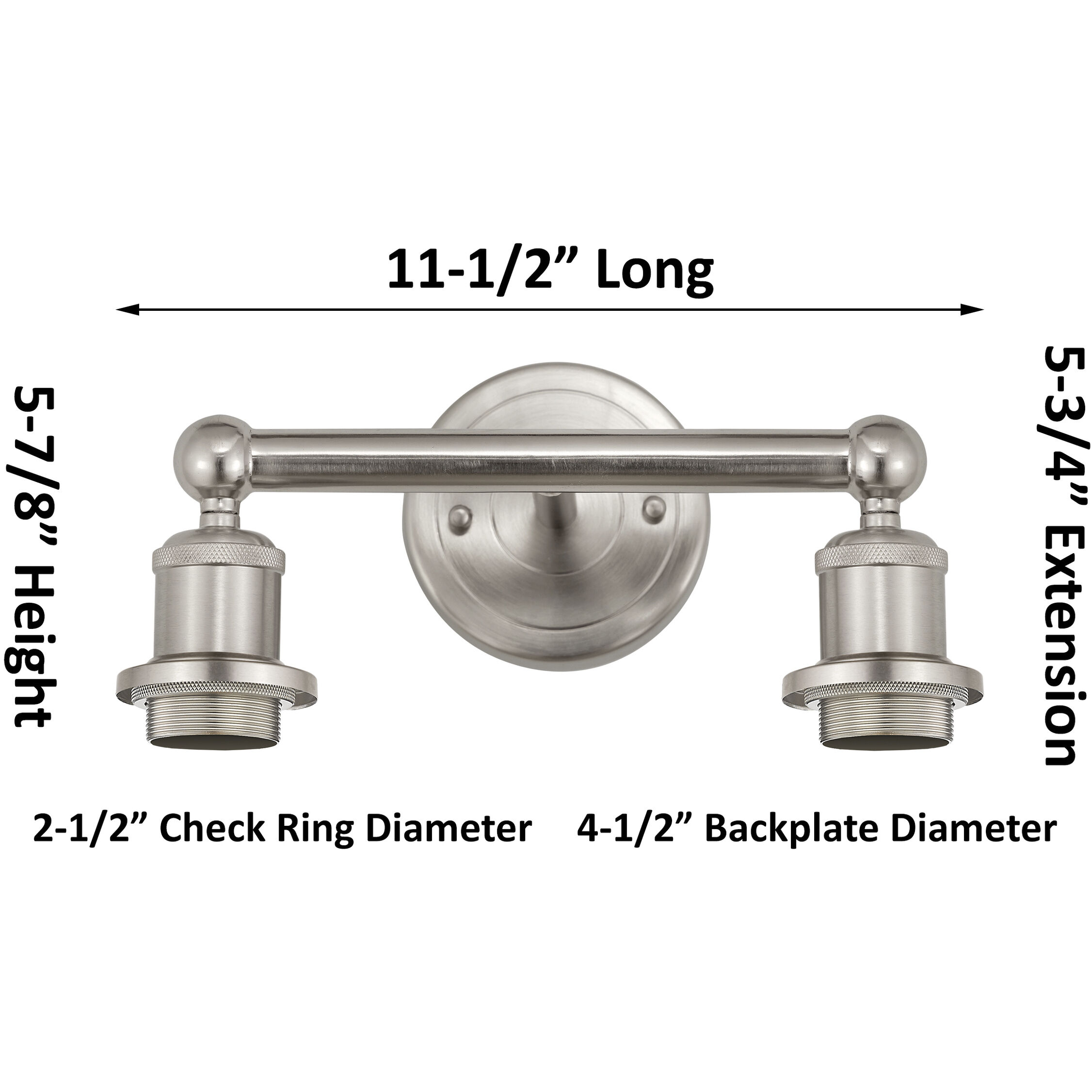 Edison Preston 2 Light 15.75 inch Antique Brass Bath Vanity Light Wall Light in Clear