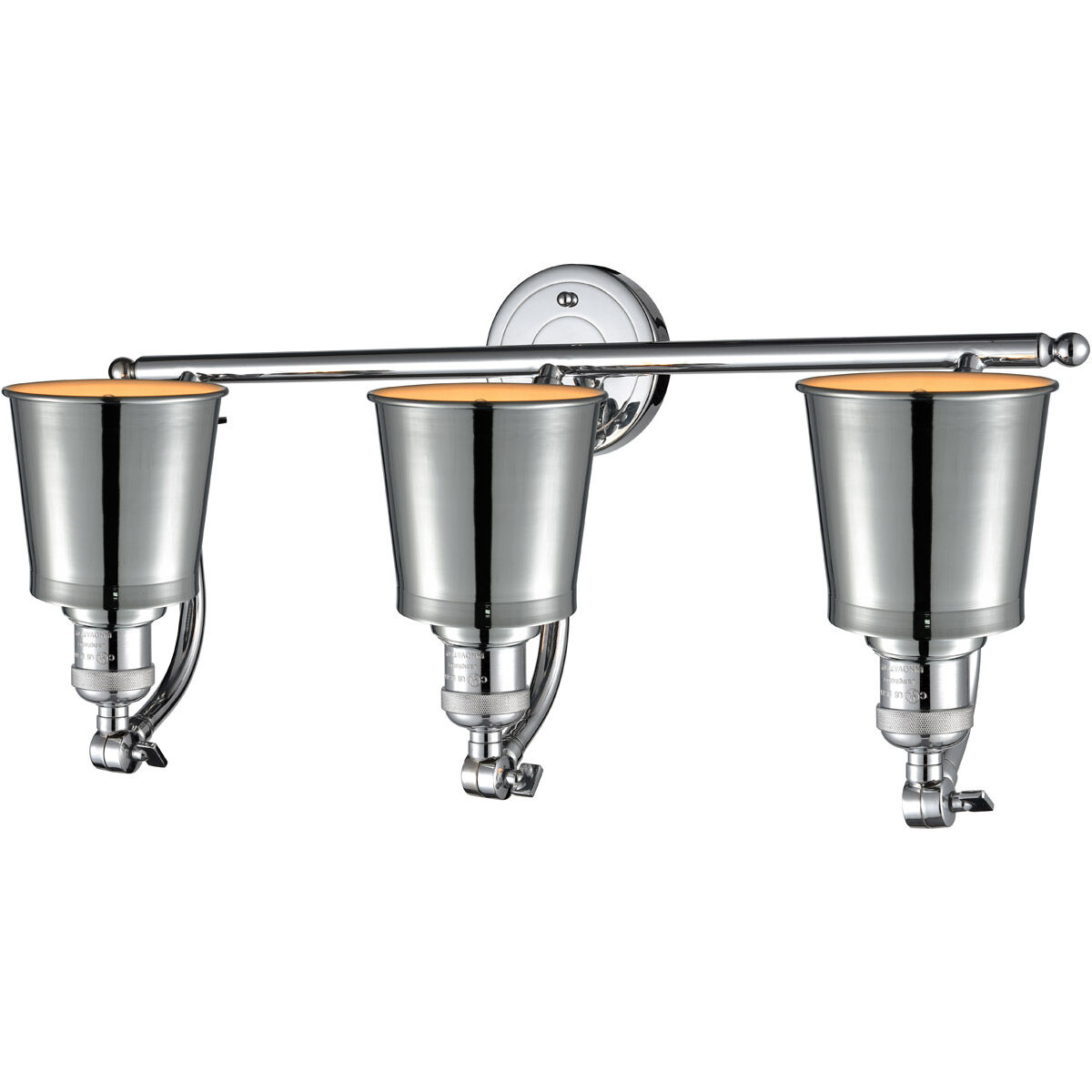 Franklin Restoration Addison LED 28 inch Polished Chrome Bath Vanity Light Wall Light, Franklin Restoration