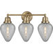 Aditi Geneseo 3 Light 22.5 inch Brushed Brass Bath Vanity Light Wall Light