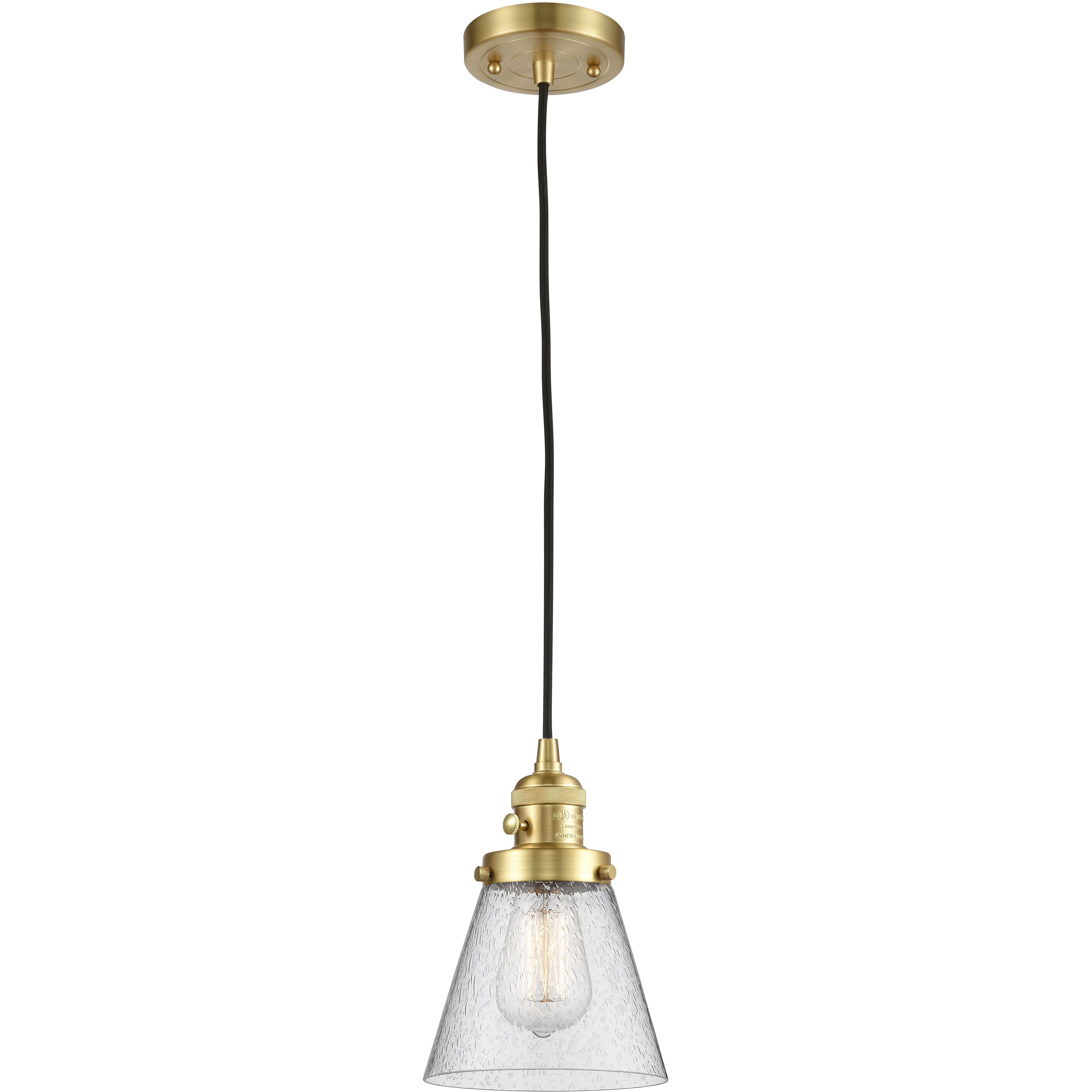 Franklin Restoration Cone 1 Light 6.25 inch Mini Pendant