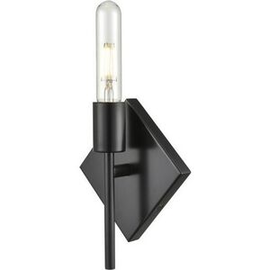 Auralume Mia LED 6.38 inch Matte Black ADA Sconce Wall Light 