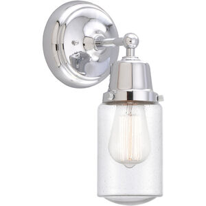 Aditi Dover 1 Light 4.5 inch Polished Chrome Sconce Wall Light, Aditi