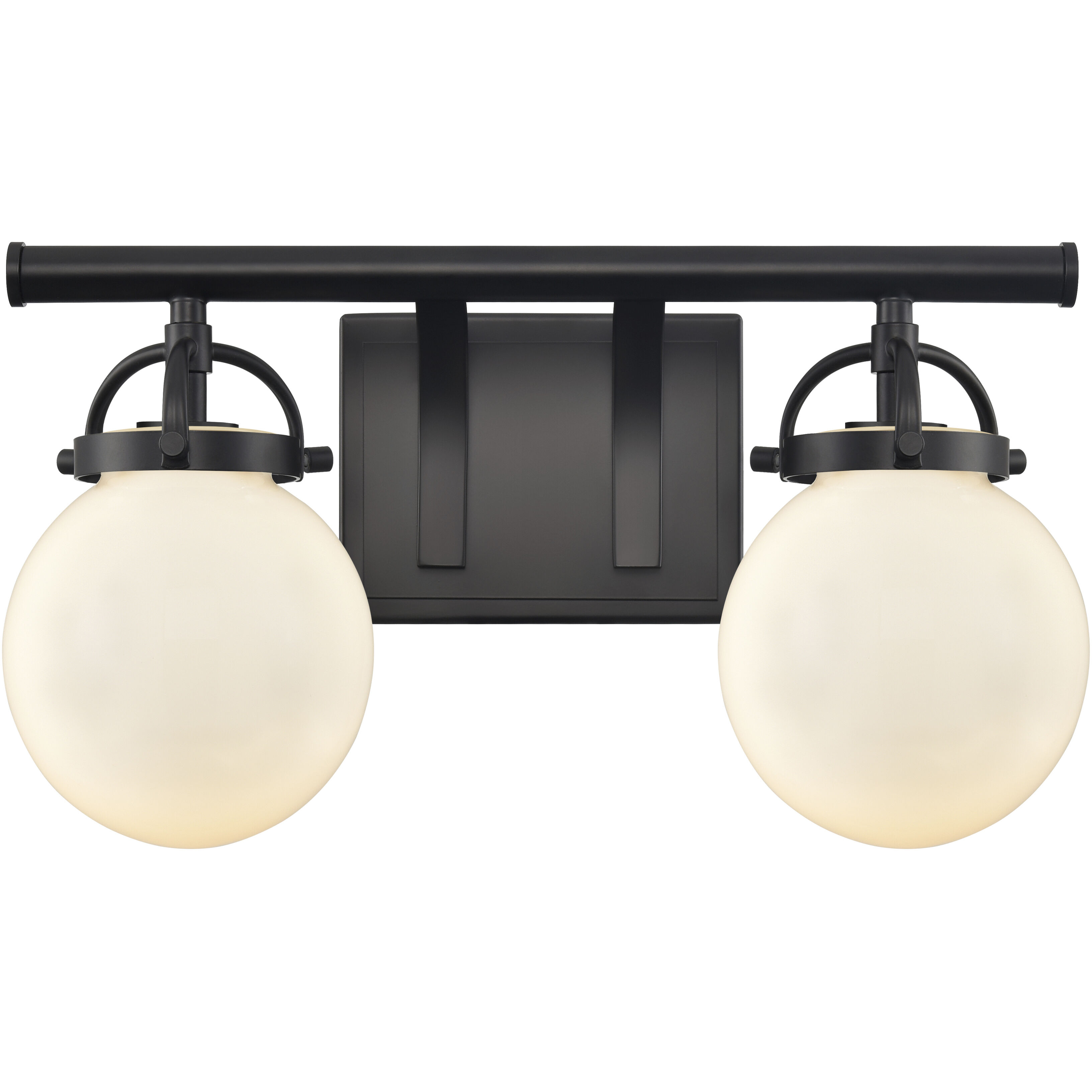 Latreille 2 Light 16 inch Matte Black Bath Vanity Light Wall Light