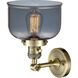 Franklin Restoration Large Bell LED 8 inch Antique Brass Sconce Wall Light, Franklin Restoration