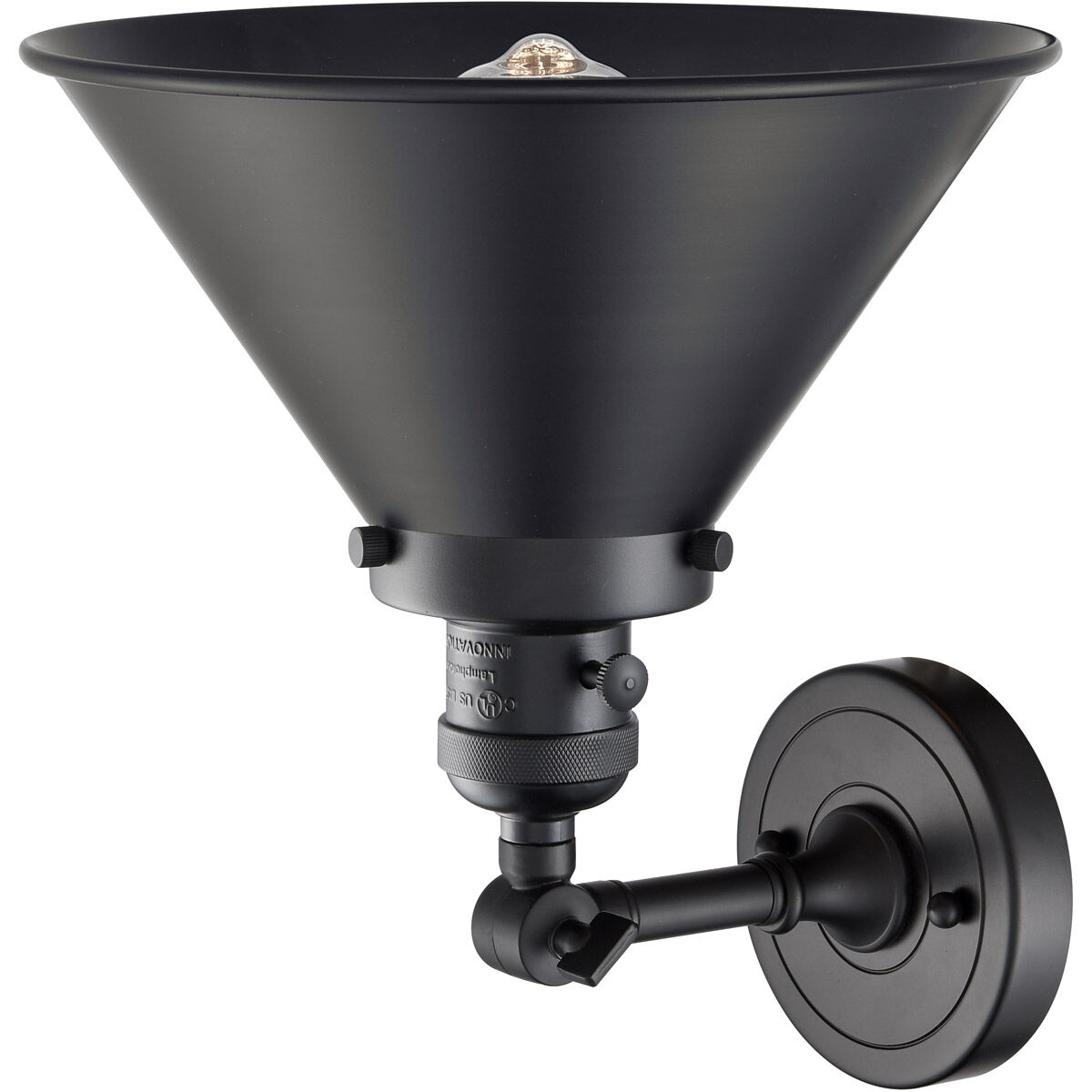 Franklin Restoration Briarcliff LED 10 inch Matte Black Sconce Wall Light, Franklin Restoration