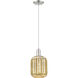 Downtown Urban Preston 1 Light 6.75 inch Mini Pendant