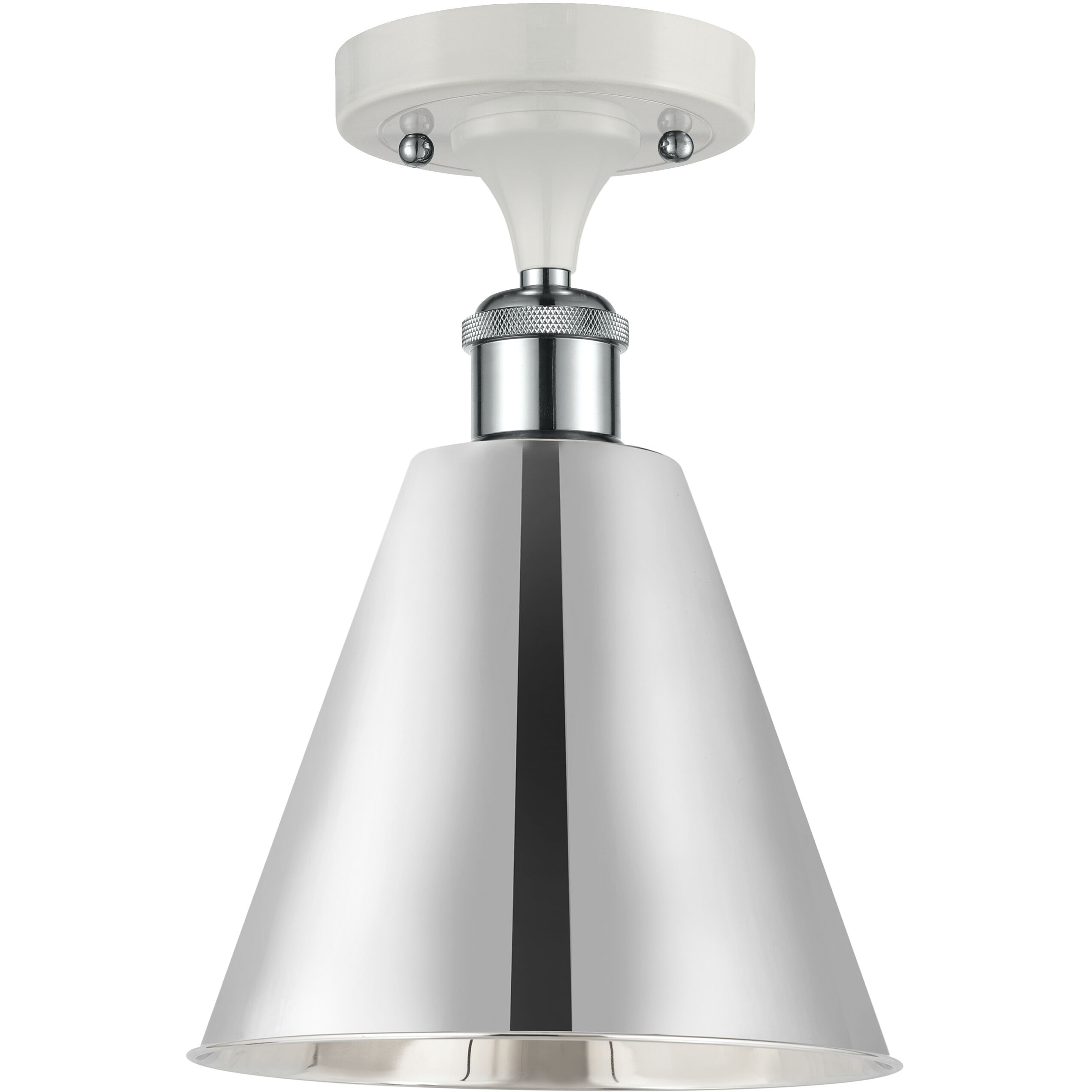 Ballston Cone 1 Light 8.00 inch Semi-Flush Mount