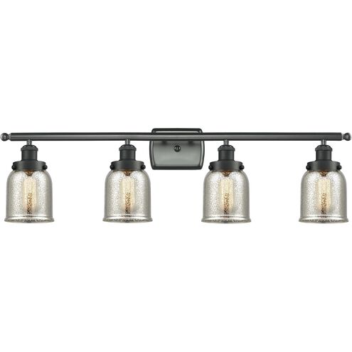 Small Bell LED 36 inch Matte Black Bath Vanity Light Wall Light, Ballston