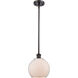 Ballston Farmhouse Chicken Wire 1 Light 8 inch Oil Rubbed Bronze Pendant Ceiling Light, Ballston