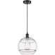 Edison Rochester 1 Light 12 inch Matte Black Cord Hung Mini Pendant Ceiling Light