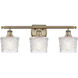 Ballston Niagra LED 26 inch Antique Brass Bath Vanity Light Wall Light, Ballston