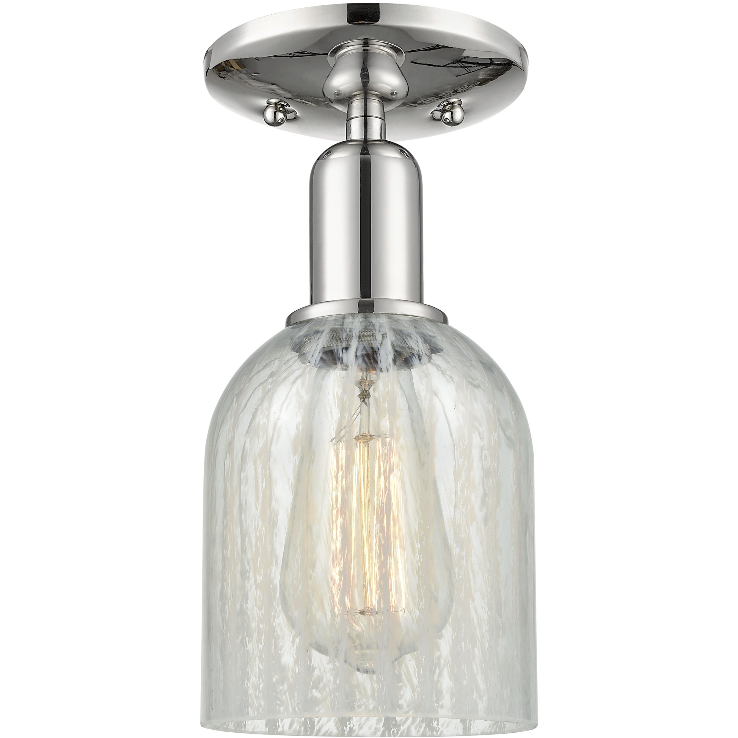 Arcadia Caledonia 1 Light 5.00 inch Semi-Flush Mount