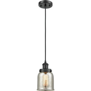 Small Bell LED 5 inch Matte Black Mini Pendant Ceiling Light, Ballston