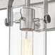 Pilaster 3 Light 24 inch Brushed Satin Nickel Bath Vanity Light Wall Light