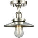 Edison 1 Light 8.00 inch Semi-Flush Mount