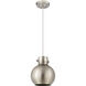 Newton Sphere 1 Light 8.00 inch Pendant